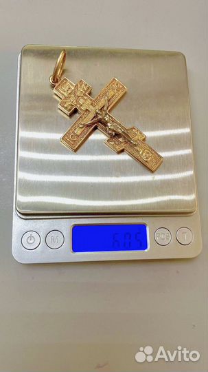 Золотой крест 585
