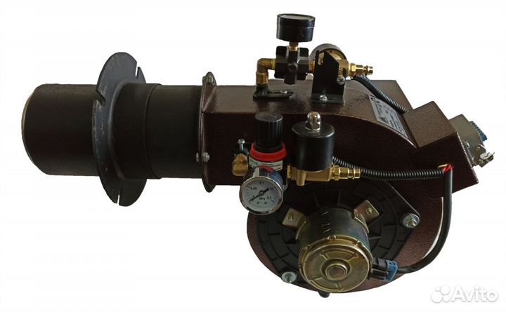 Отопительный котел на отработке с горелкой