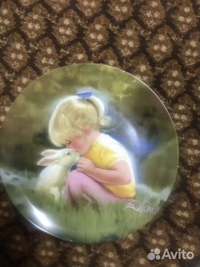 Коллекционные номерные тарелки