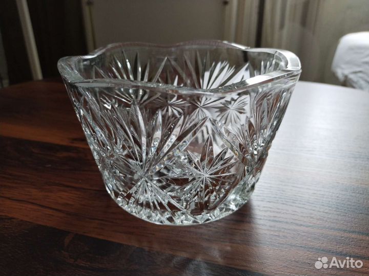 Хрусталь ссср. Салатники, вазы