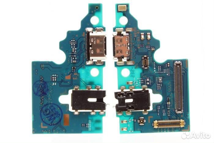 Шлейф Samsung A515F A51 (плата) + разъем зарядки +
