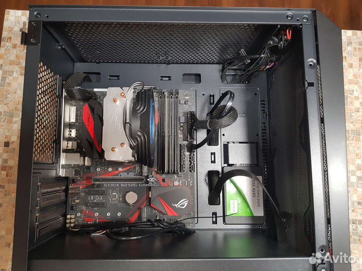 Мощный игровой компьютер i7 7700k 8 gb gtx1070