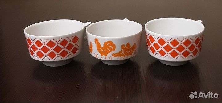 Кружки фарфор СССР цена за всё. Лотом