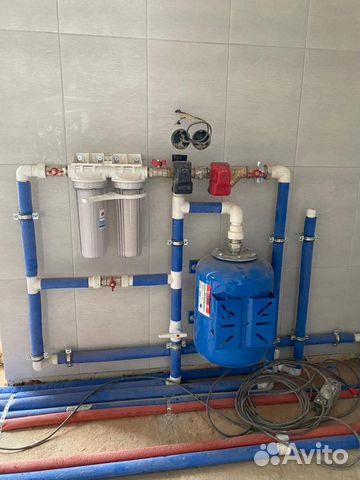 Монтаж систем отопления с теплым полом в коттедже