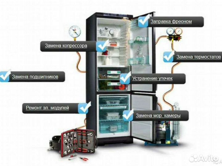 Ремонт холодильников и стиральных машин