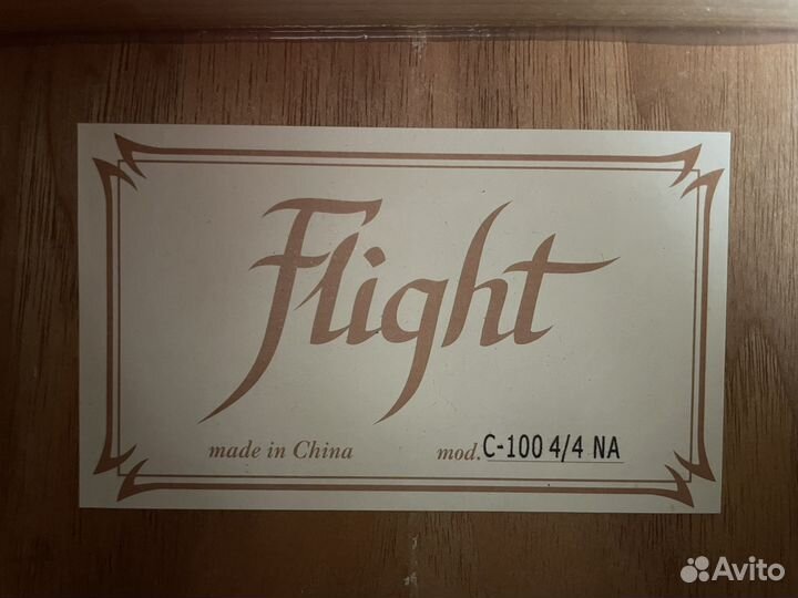 Гитара Flight C-100 4/4 NA