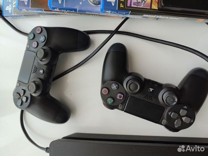 Игровая приставка ps4 slim 1tb