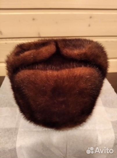 Мужская шапка норковая