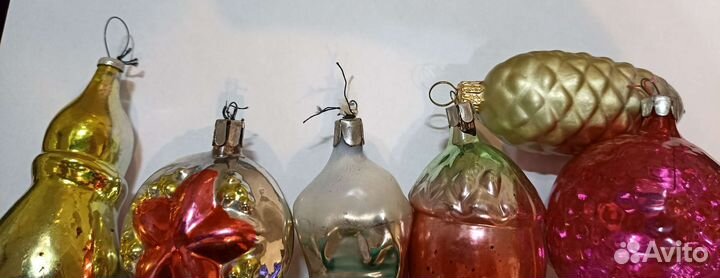 Елочные игрушки СССР