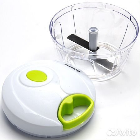 Мини-чопер пластик + нерж. сталь mayerboch