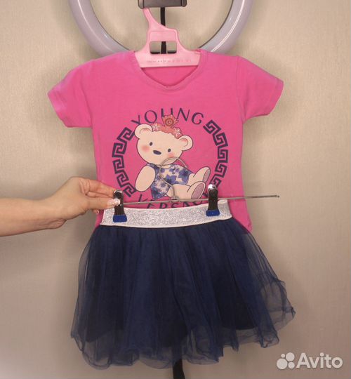 Пакет вещей для девочки 2-3 года