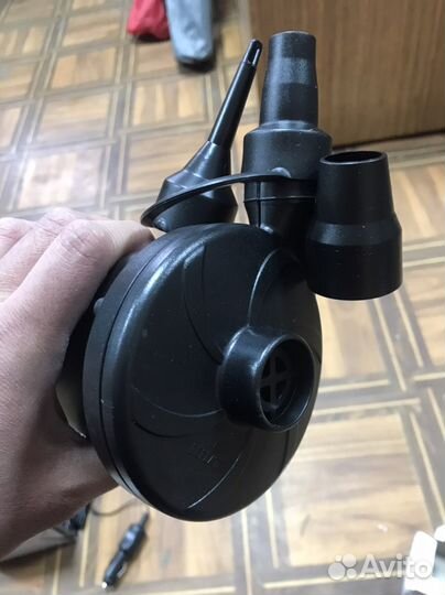 Электрический насос на акб для лодки или матраца