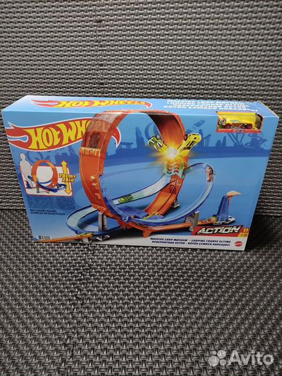 Новый трек невероятная петля Hot wheels