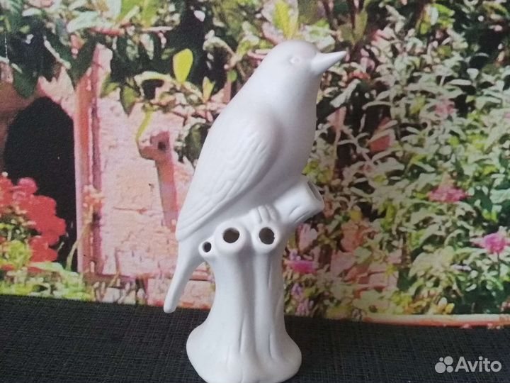 Птичка керамическая