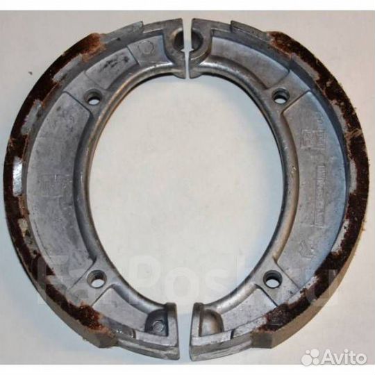 Колодка тормозная задняя иж литая (пара)