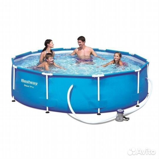 5614C Bestway Бассейн каркасный 244х76см с фильтро