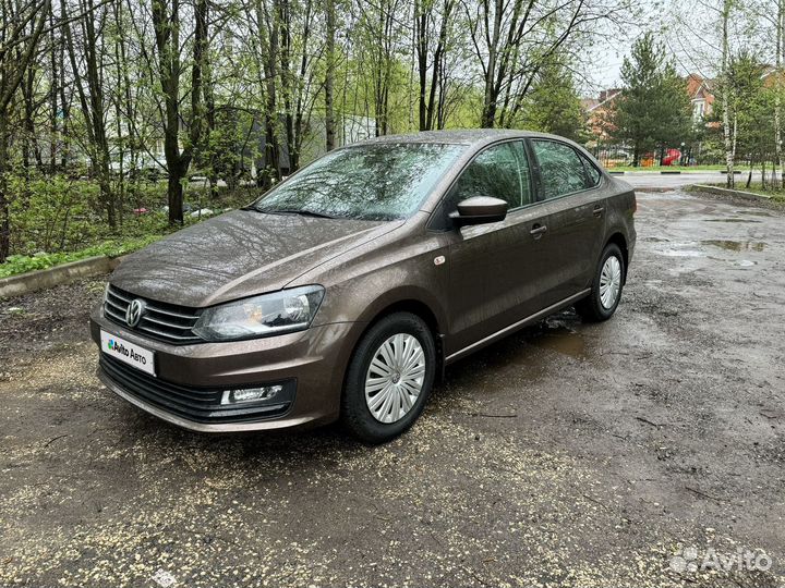 Volkswagen Polo 1.6 AT, 2017, 10 500 км