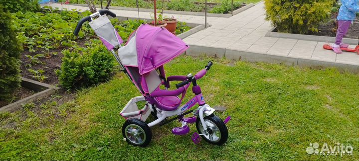 Детский велосипед с ручкой бу