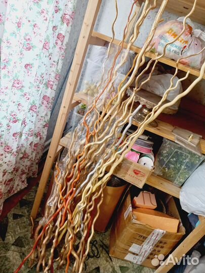 Корилус, спилы, шишки, тейп лента, каркасы