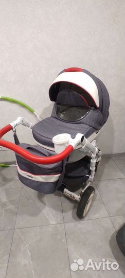 Коляска adamex carbon 3 в 1
