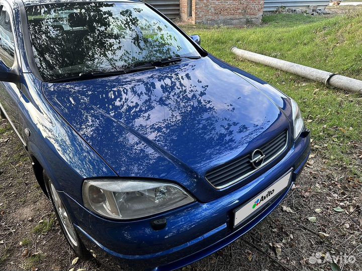 Opel Astra 1.6 МТ, 2002, 106 000 км