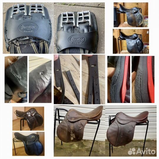 Ремонт сёдел (и др) для верховой езды. Шорник