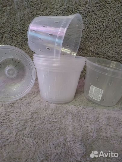 Вазон дренажный для орхидей