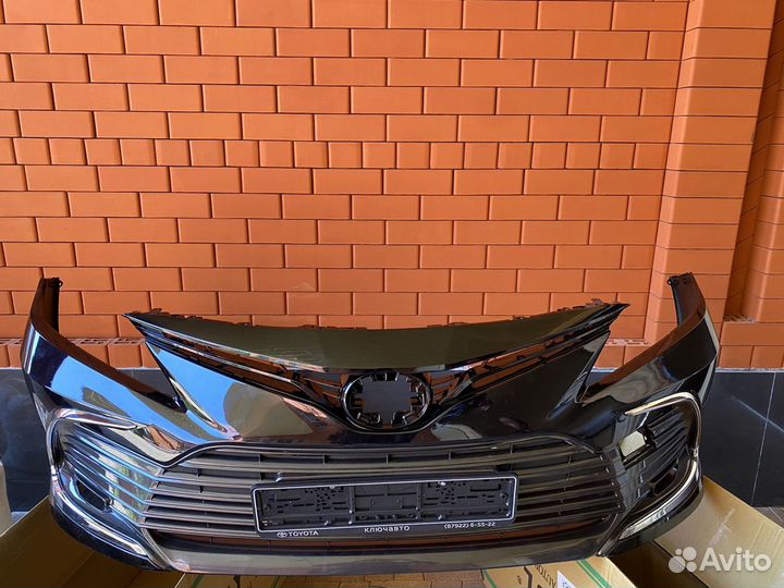 Бампер Камри 75