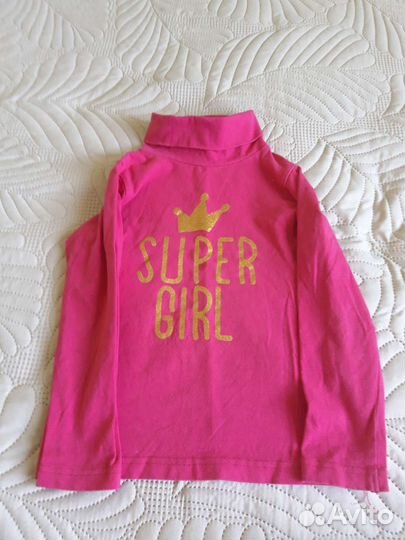 Детские вещи пакетом на девочку 110р