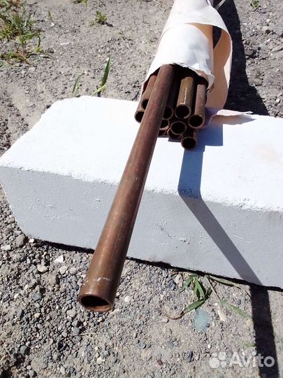 Медная трубка 12мм трёхметровая