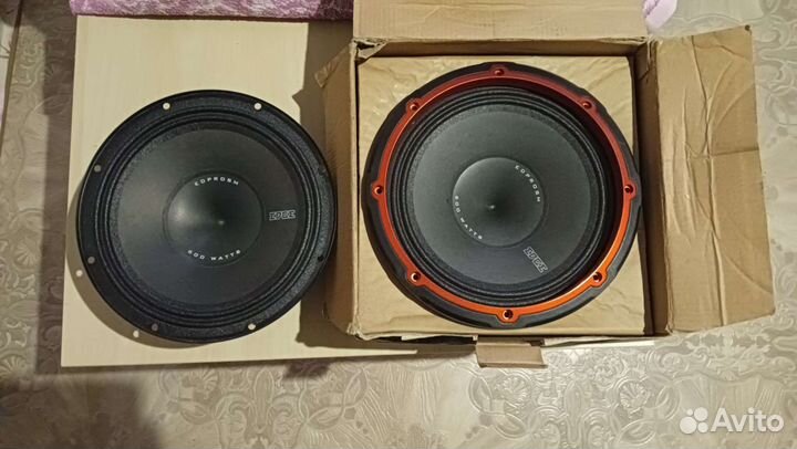 Акустические колонки новые edge edpro8m 600Wat