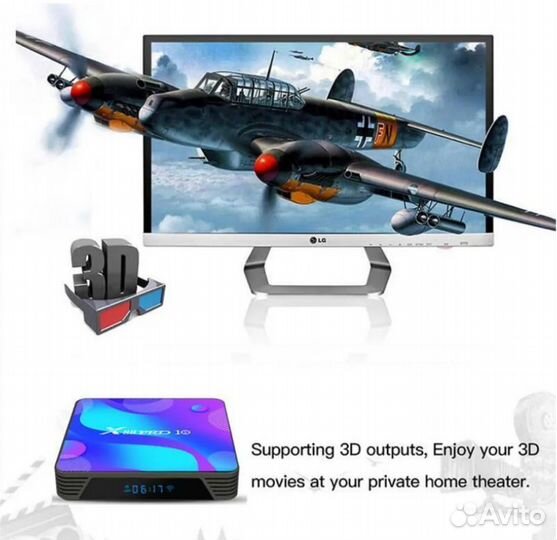 Smart tv приставка X88 Pro 10,4/32 Гб+клава