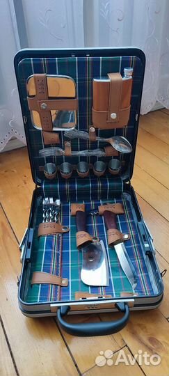 Шашлычный набор в кейсе подарок для мужчин