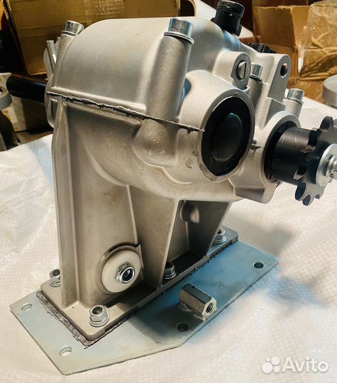 Коробка реверса на мотобуксировщик