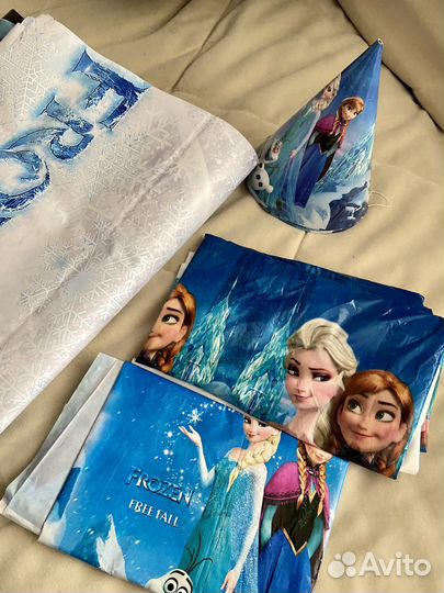 Банер на день рождения фотозона холодное сердце