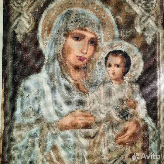 Картина вышитая крестом 