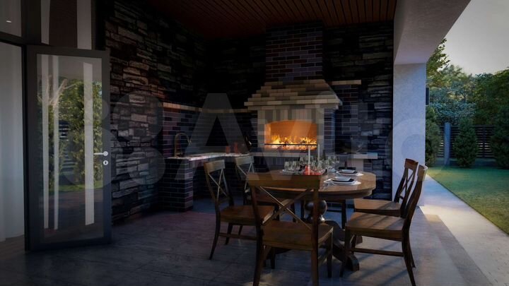 Дом 215 м² на участке 7,8 сот.