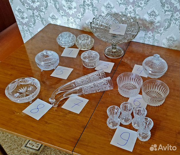 Хрусталь и стекло СССР