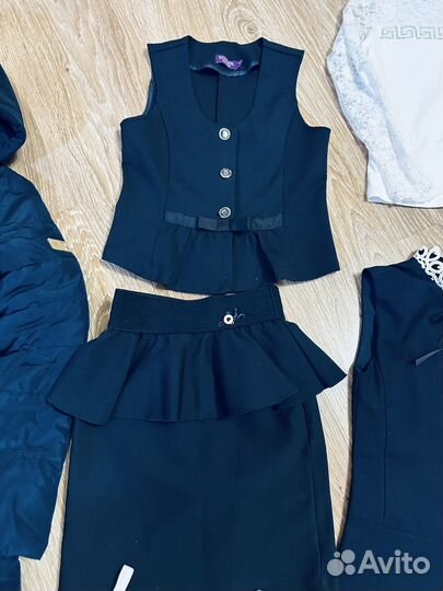 Школьная форма чернильно синий 1-2 класс (128-134)