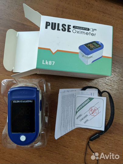 Пульсоксиметр (измерение уровня кислорода)