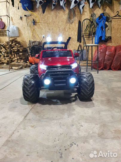 Детский электромобиль ford ranger monster truck 4W