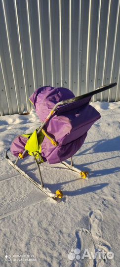 Коляска санки детские