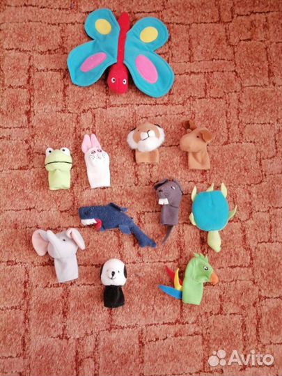 Куклы на палец