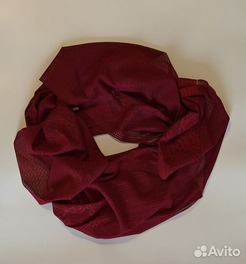 Кружево 290 мм, цвет бордо Новое