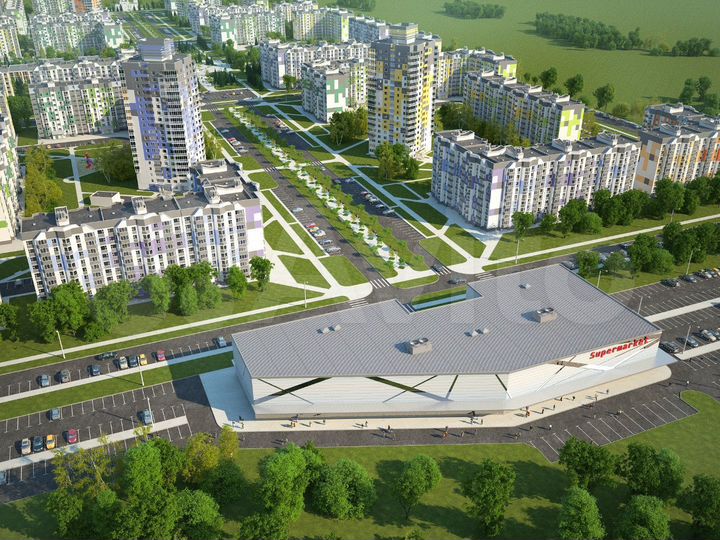 2-к. квартира, 65,1 м², 18/19 эт.