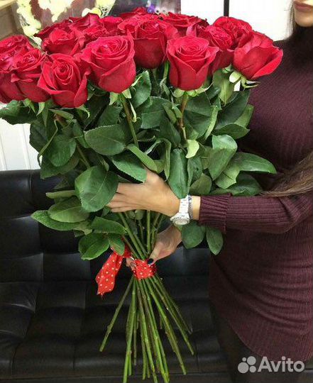 Розы эквадор 80 см Астрахань