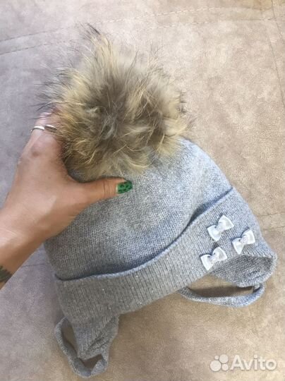 Шапка детская зимняя