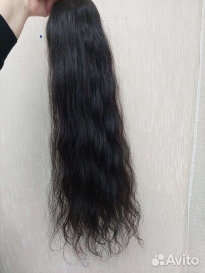 Натуральные волосы для наращивания 60см