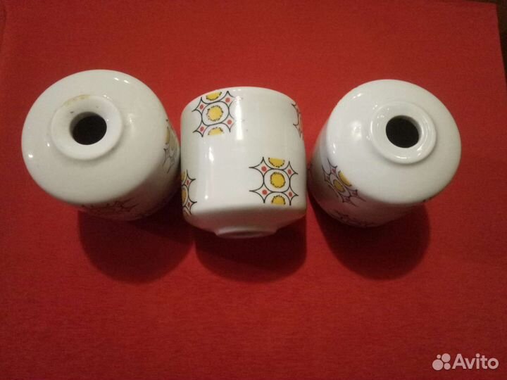 Фарфоровые запчасти к люстре СССР