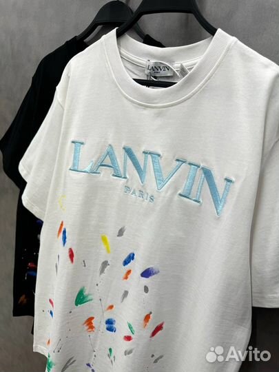 Lanvin футболка оверсайз (хит 2024)